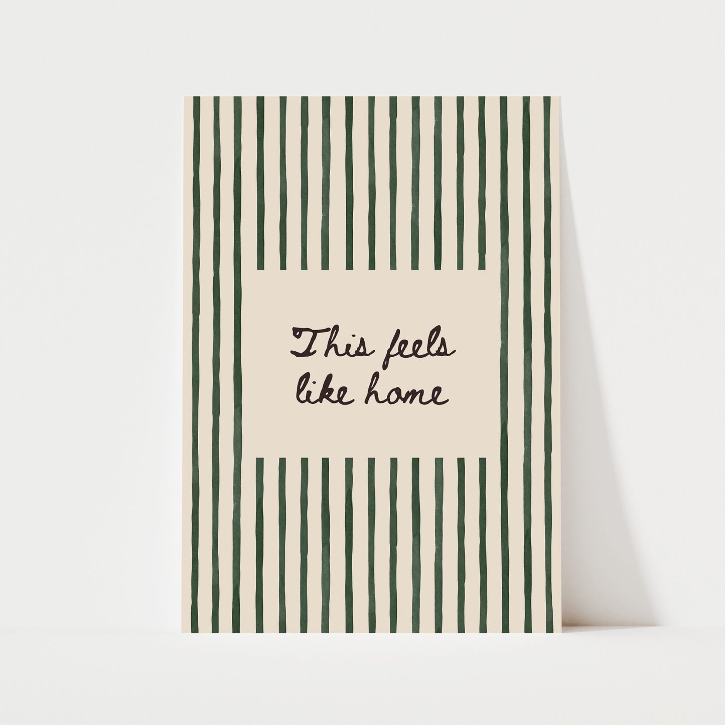 This Feels Like Home Print | 5 Colours | Typography