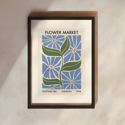 London Notting Hill Flower Market Print | Flower Markets