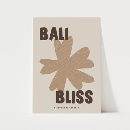 Bali Bliss Print | 3 Colours | Travel