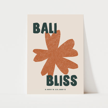 Bali Bliss Print | 3 Colours | Travel