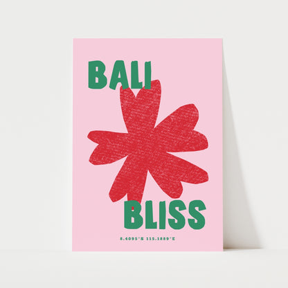 Bali Bliss Print | 3 Colours | Travel