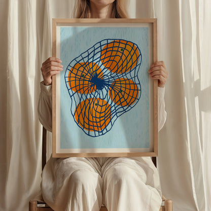 Bag Of Oranges Print | 2 Colours | Kitchen