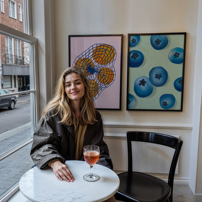 Blueberries Print | 2 Colours | Kitchen