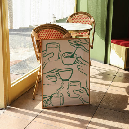 Cuppa Print | 5 Colours | Kitchen