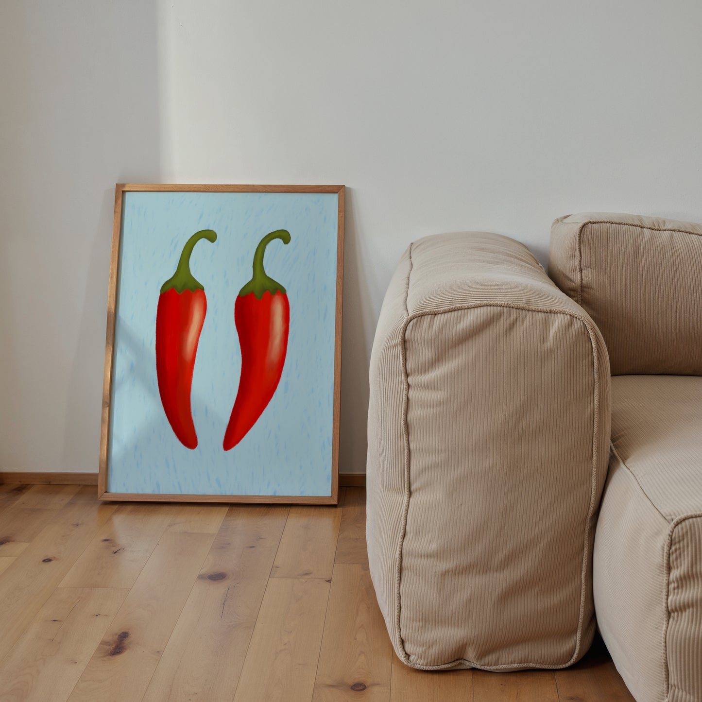 Chillies Print | 2 Colours | Kitchen