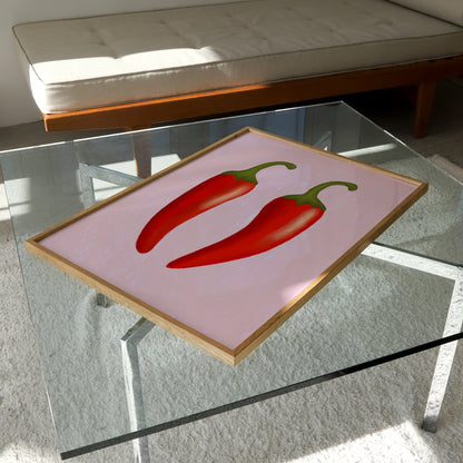 Chillies Print | 2 Colours | Kitchen