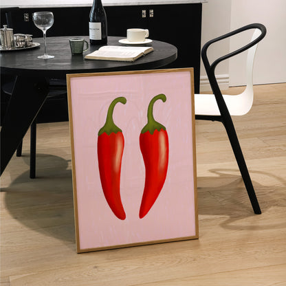 Chillies Print | 2 Colours | Kitchen