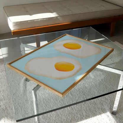 Fried Eggs Print | 3 Colours | Kitchen