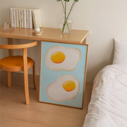 Fried Eggs Print | 3 Colours | Kitchen