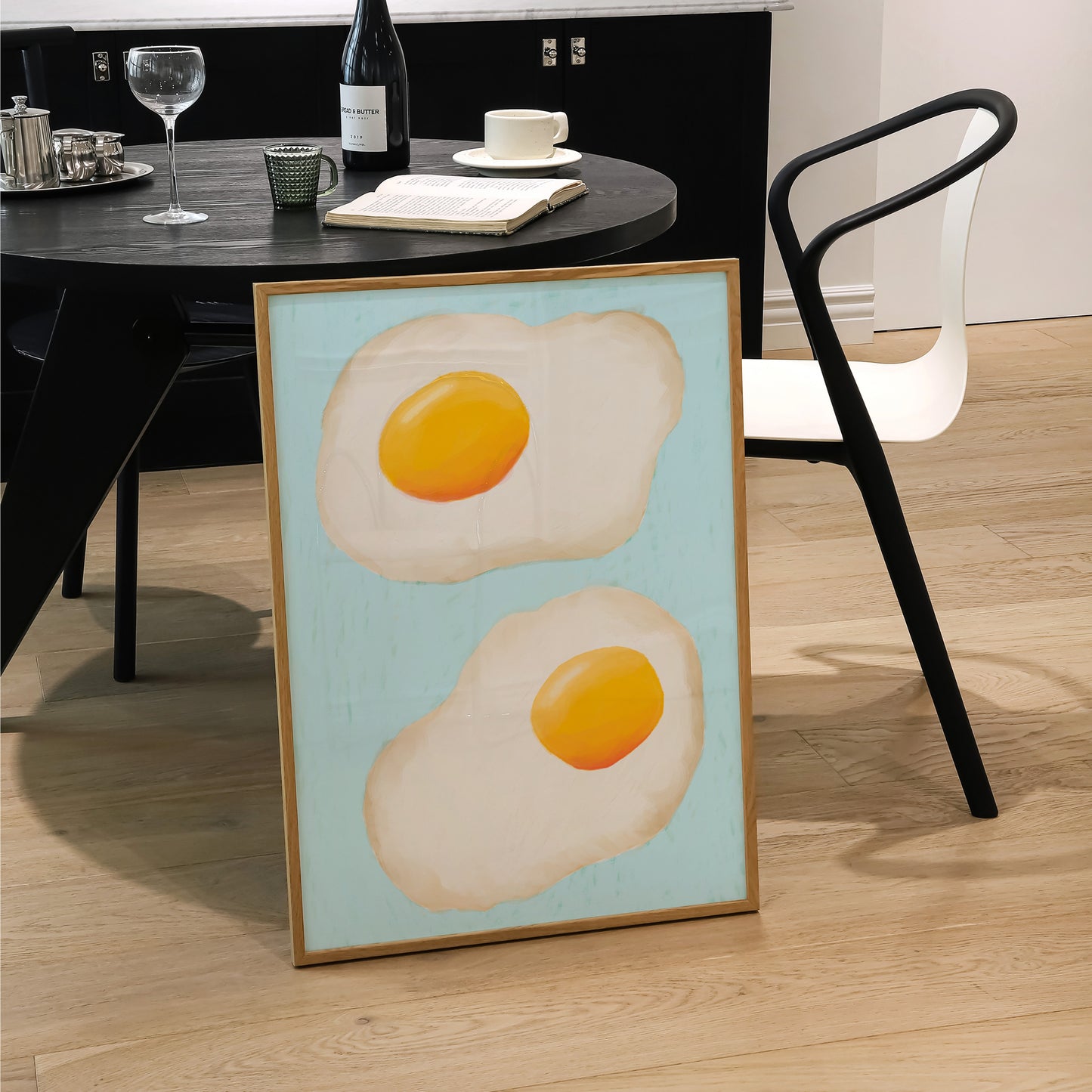 Fried Eggs Print | 3 Colours | Kitchen