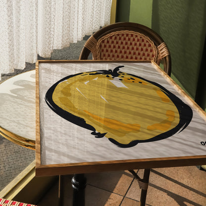 Lemon Painting Print | Kitchen