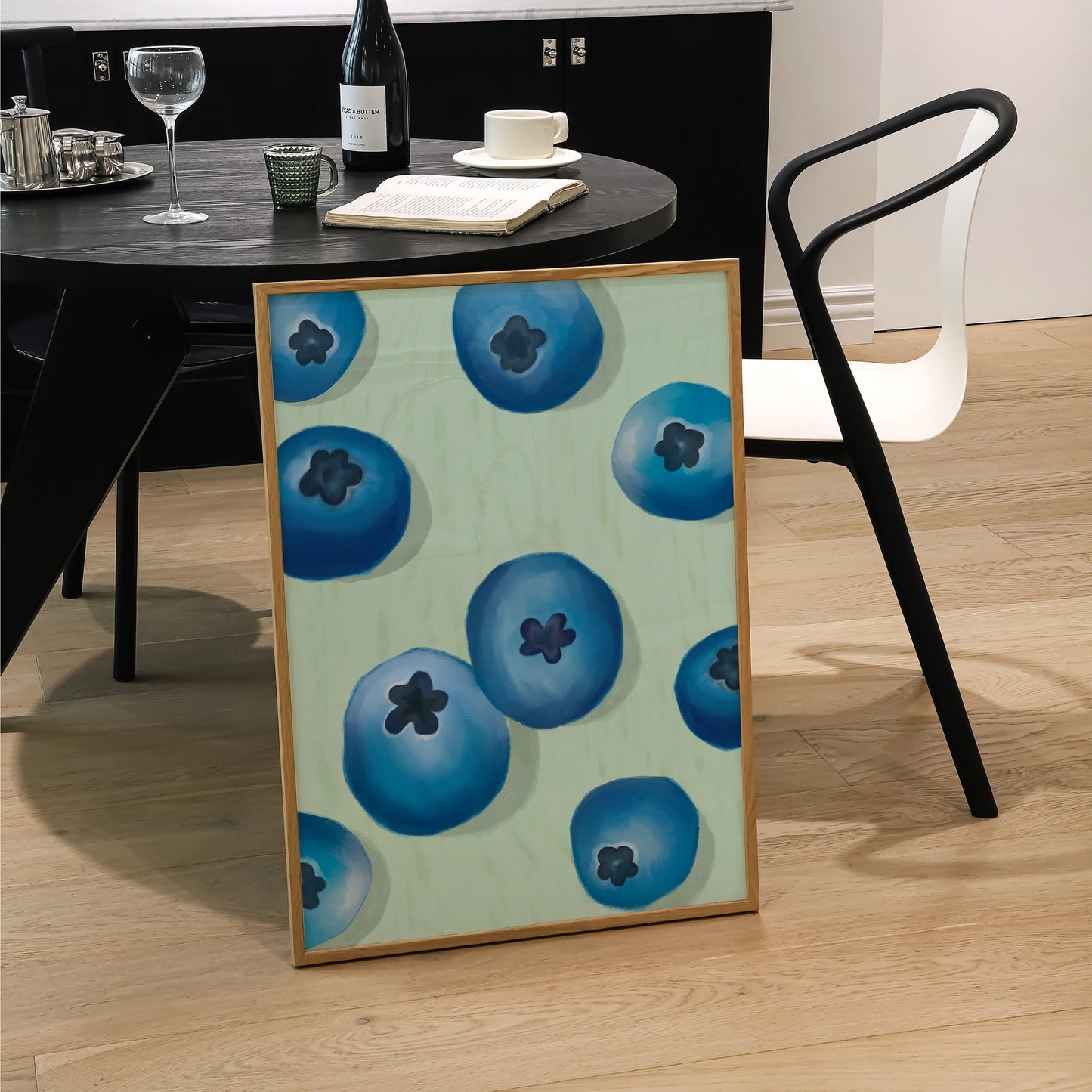 Blueberries Print | 2 Colours | Kitchen