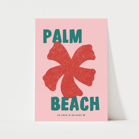 Palm Beach Print | 3 Colours | Travel