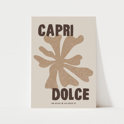 Capri Dolce Print | 3 Colours | Travel