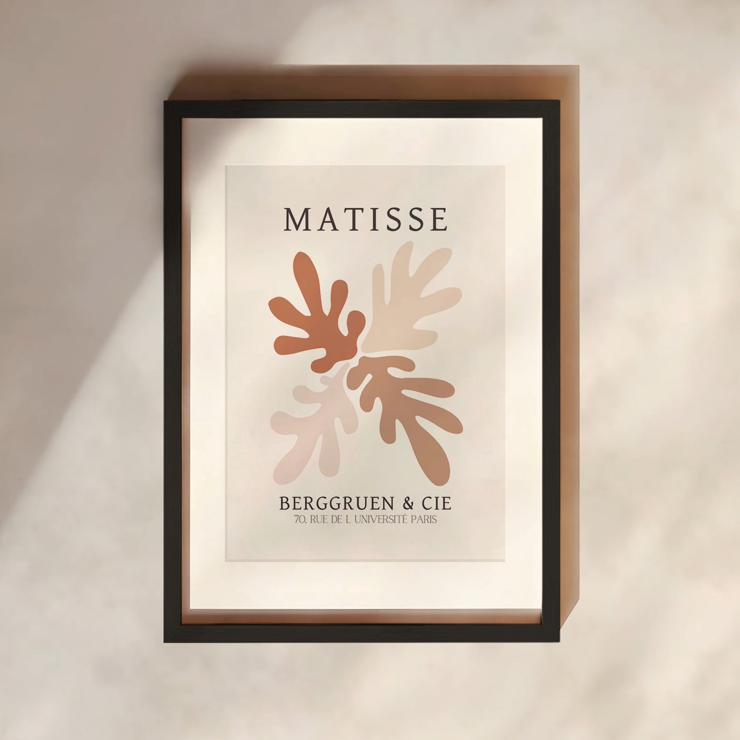 Matisse Neutral Abstract Print | Set of 3 | Inspired By