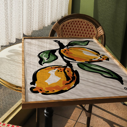 Oranges Painting Print | Kitchen