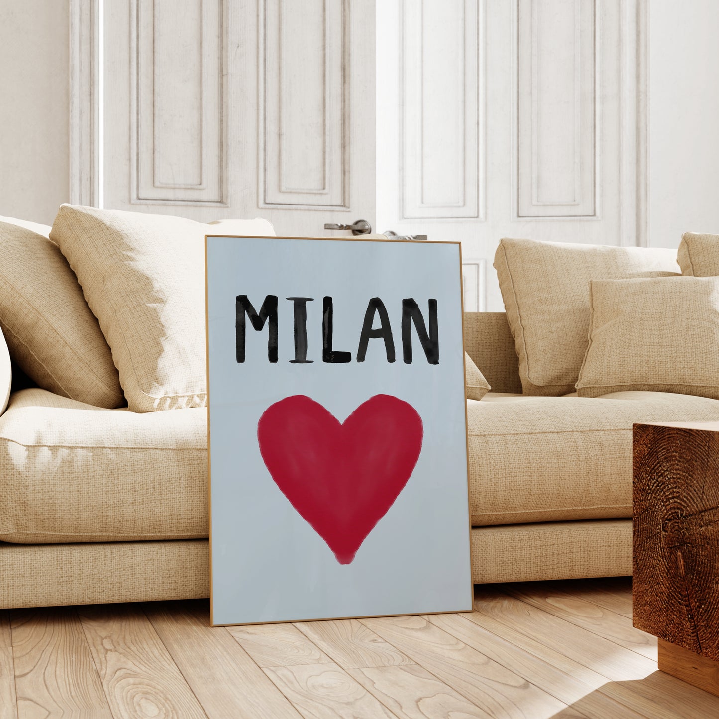 Milan Love Print | Travel