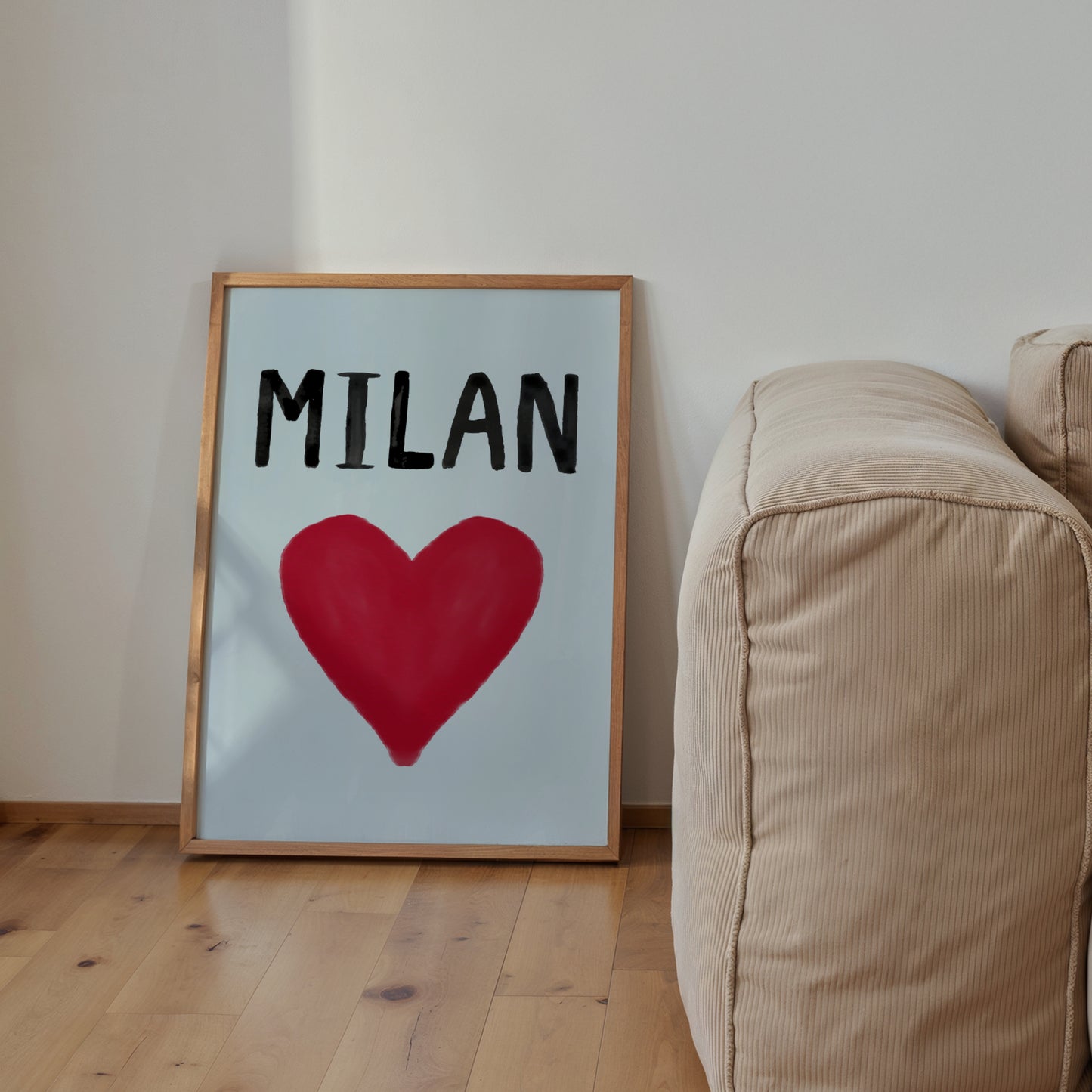 Milan Love Print | Travel