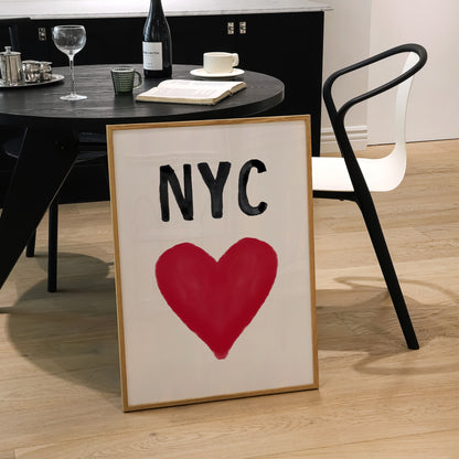 NYC Love Print | Travel