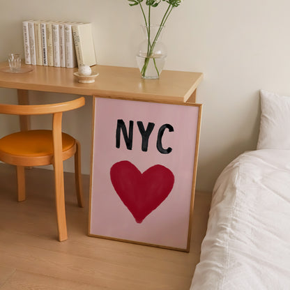NYC Love Print | Travel