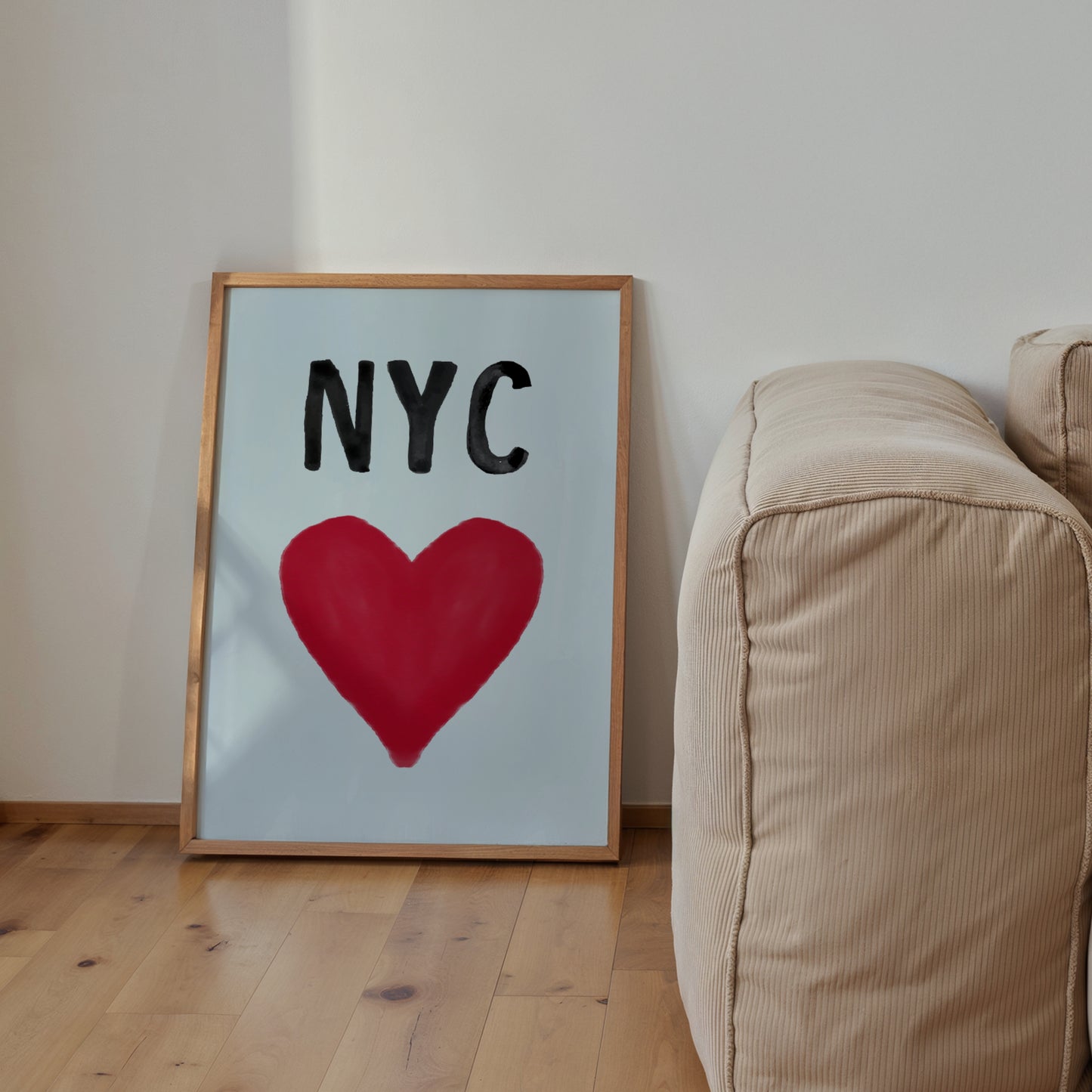 NYC Love Print | Travel
