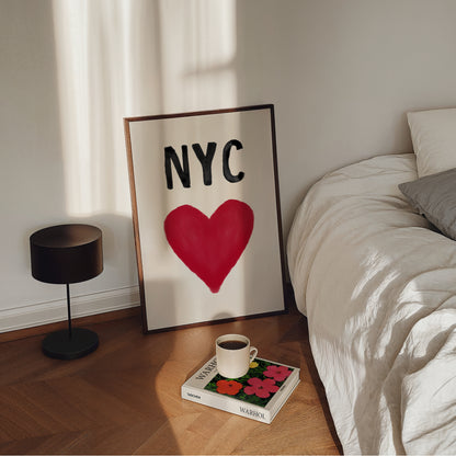 NYC Love Print | Travel