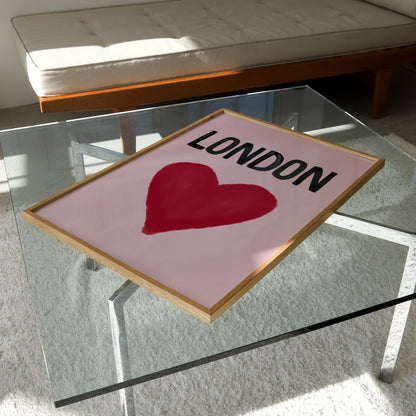 London Love Print | Travel