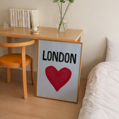 London Love Print | Travel