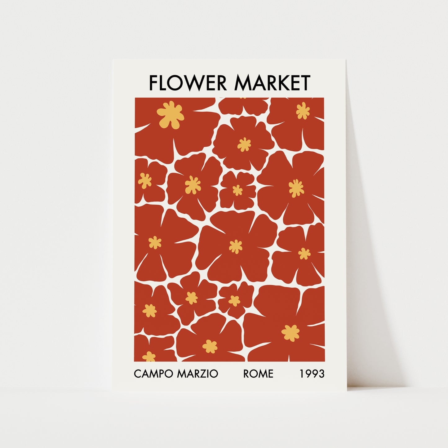 Rome Campo Marzio Flower Market Print | Flower Markets