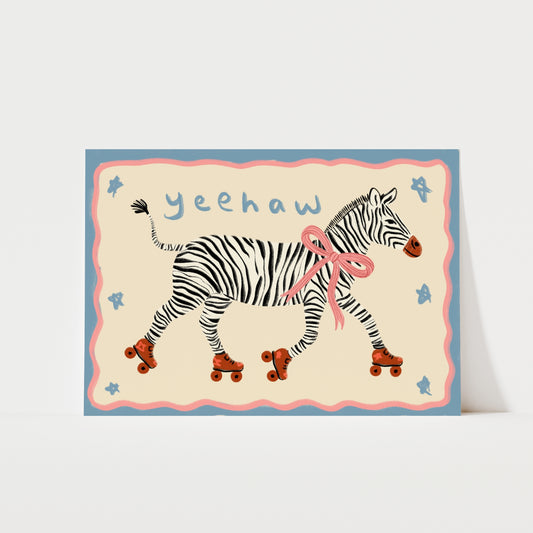 Yeehaw Zebra Print | Funky