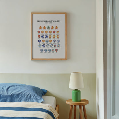 Premier League Winners Print | Sports