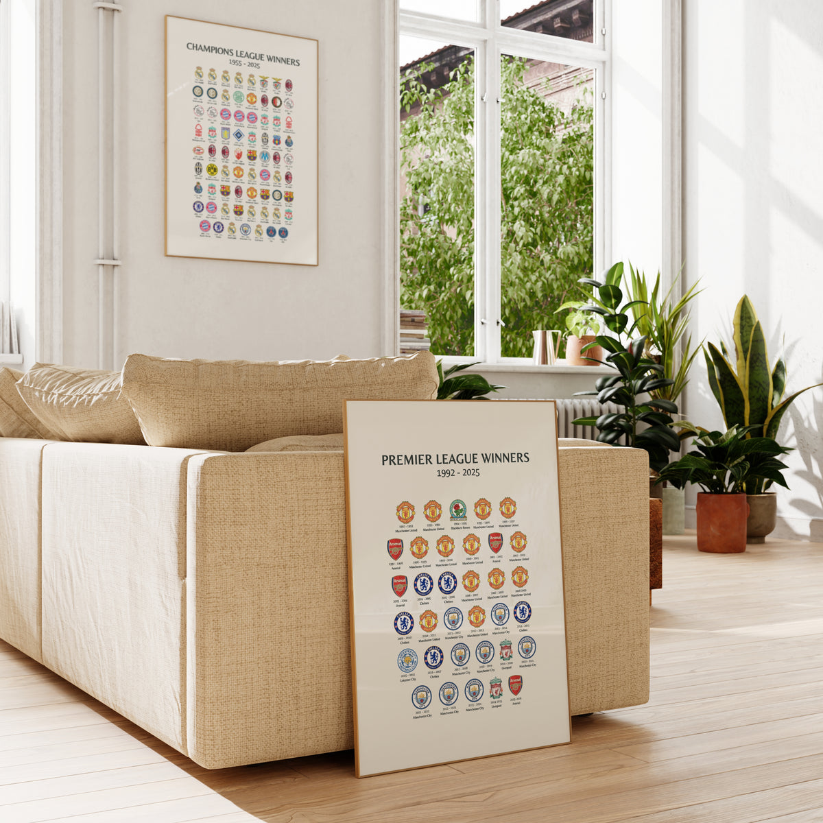 Premier League Winners Print | Sports