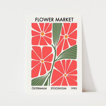 Stockholm Östermalm Flower Market Print | Flower Markets