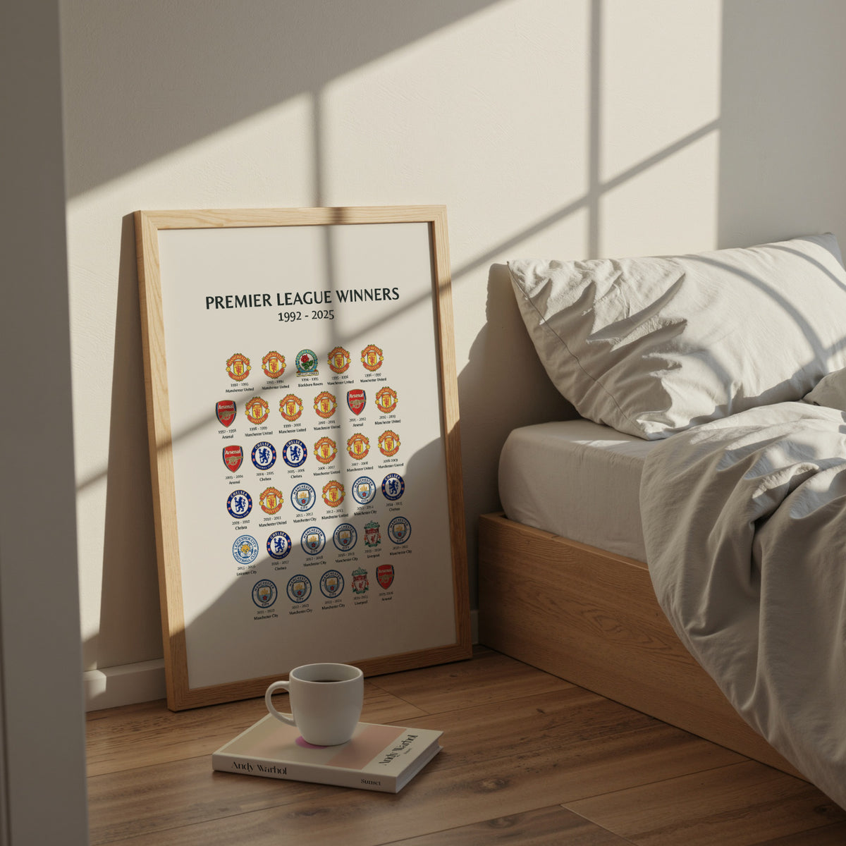 Premier League Winners Print | Sports