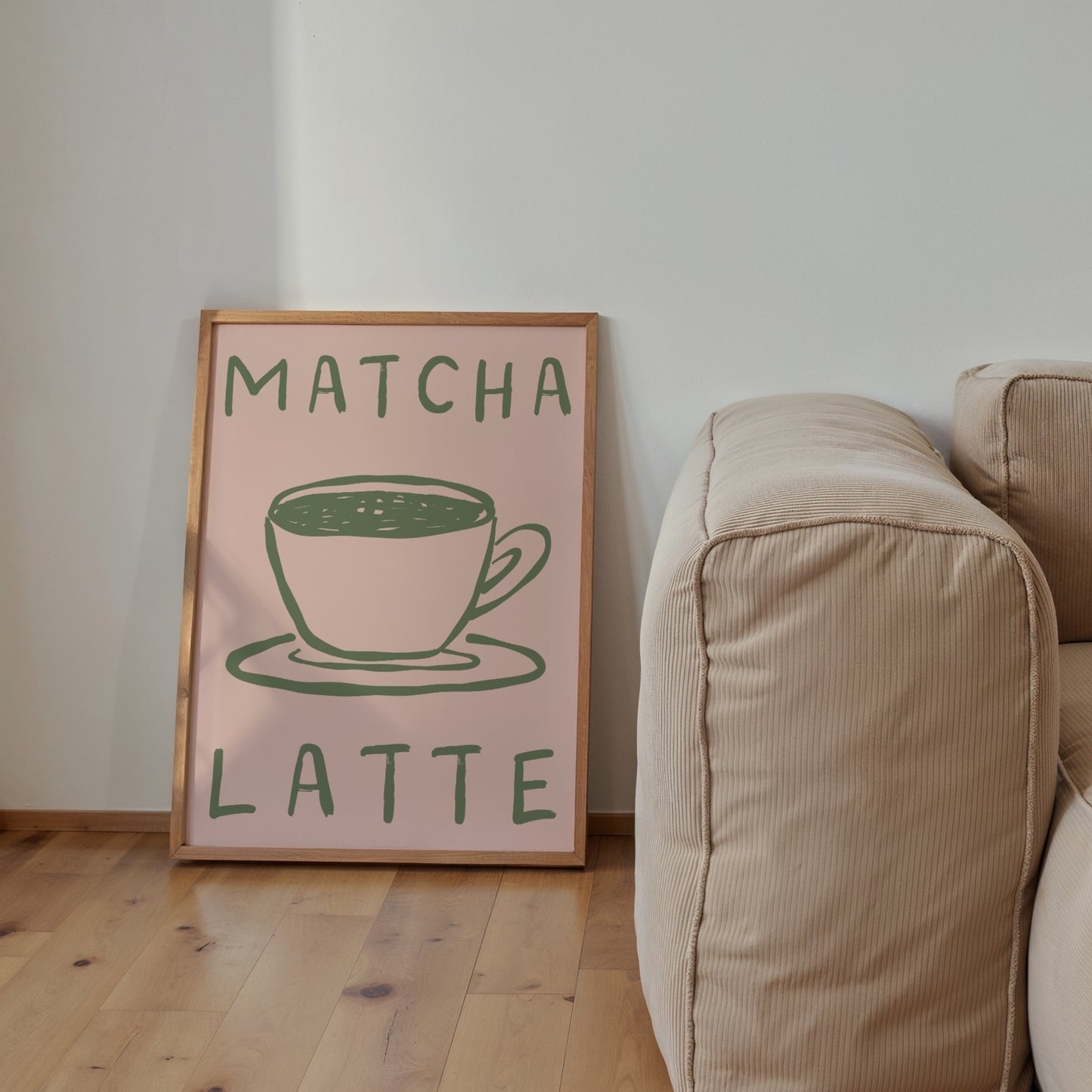 Matcha Latte Print | 4 Colours | Kitchen