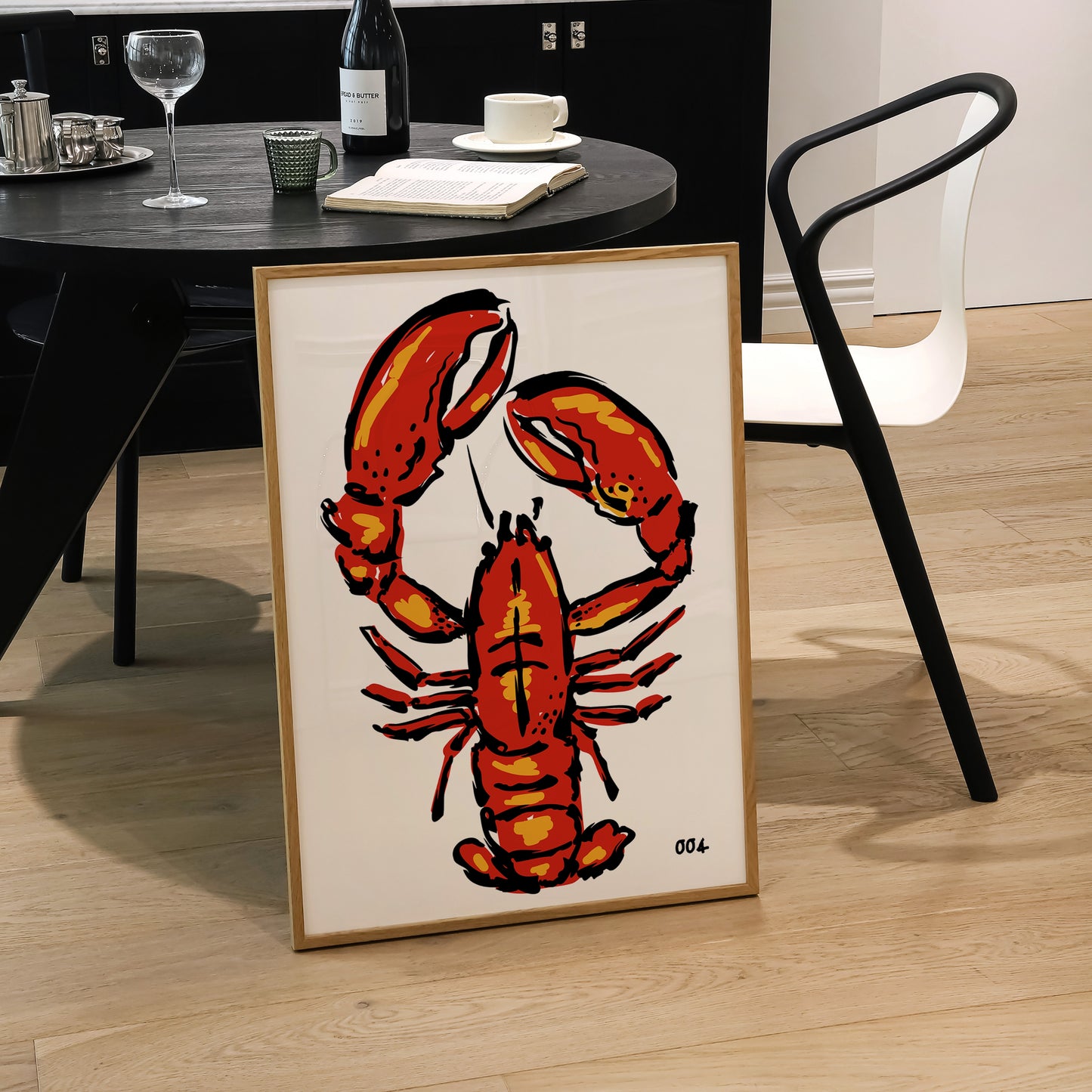 Lobster Painting Print | Kitchen