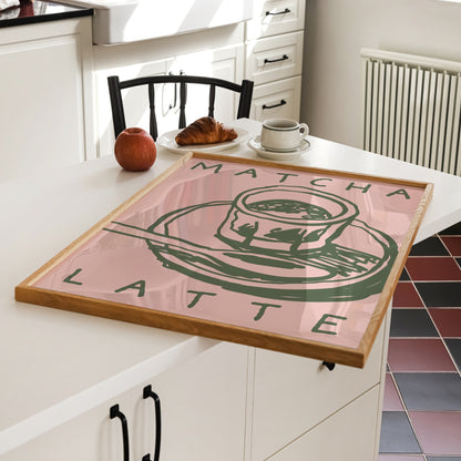 Matcha Latte Print | 4 Colours | Kitchen