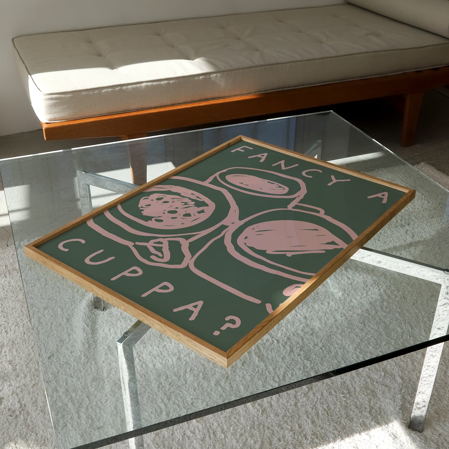 Fancy A Cuppa Print | 5 Colours | Kitchen