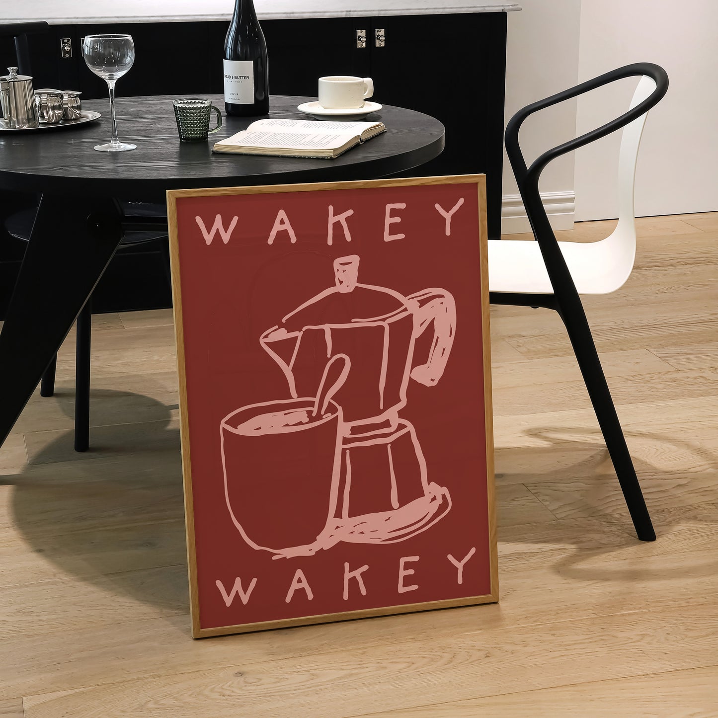 Wakey Wakey Print | 5 Colours | Kitchen