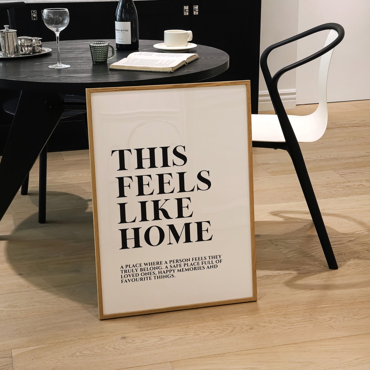 This Feels Like Home Print | 2 Colours | Typography