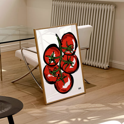 Tomatoes Painting Print | Kitchen