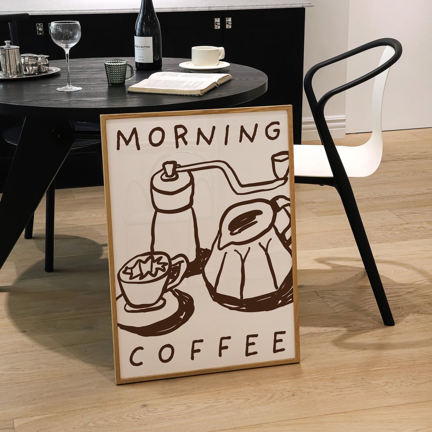 Morning Coffee Print | 5 Colours | Kitchen
