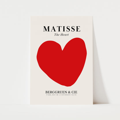Matisse The Heart Print | 4 Colours | Inspired By