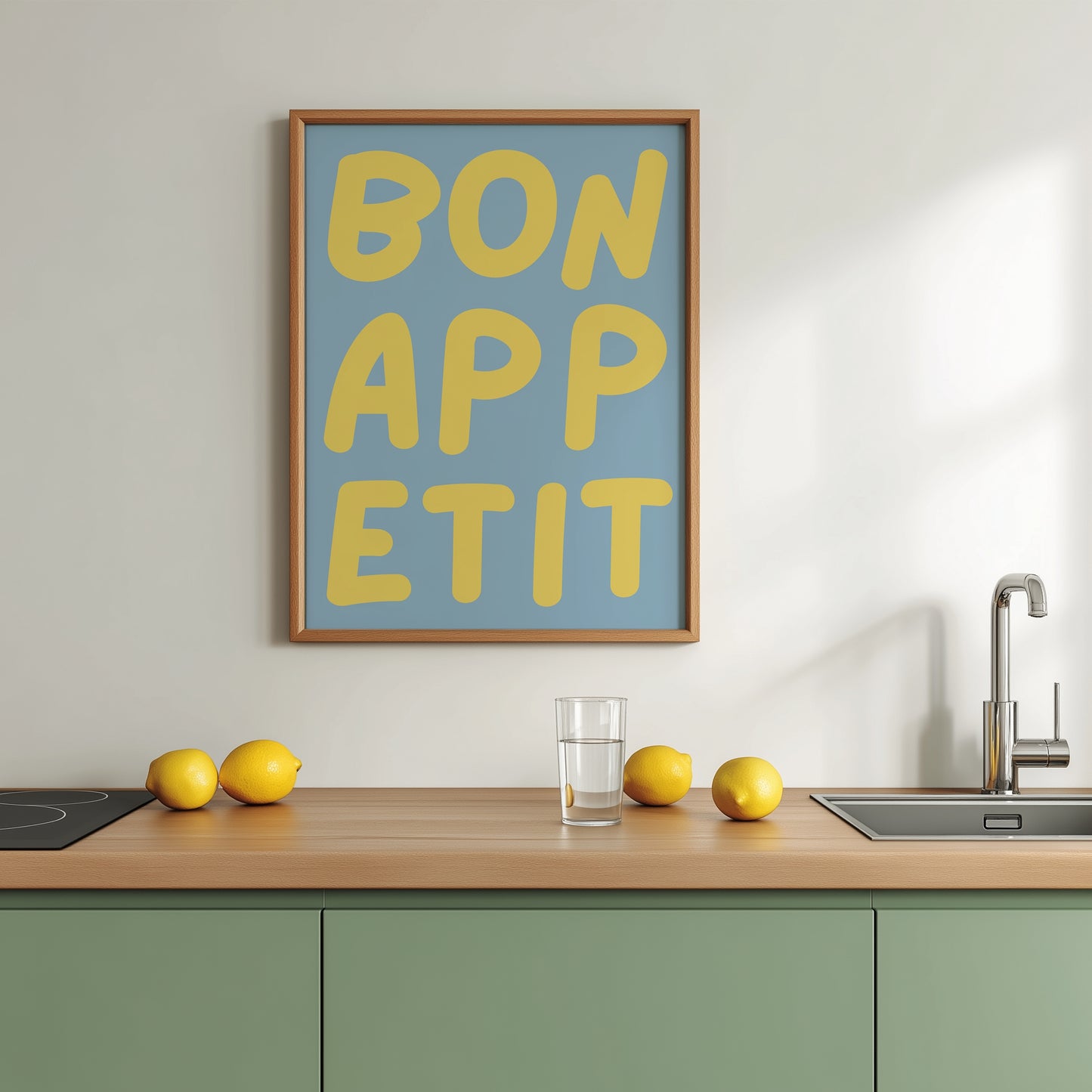 Bon Appetit Print | 6 Colours | Kitchen