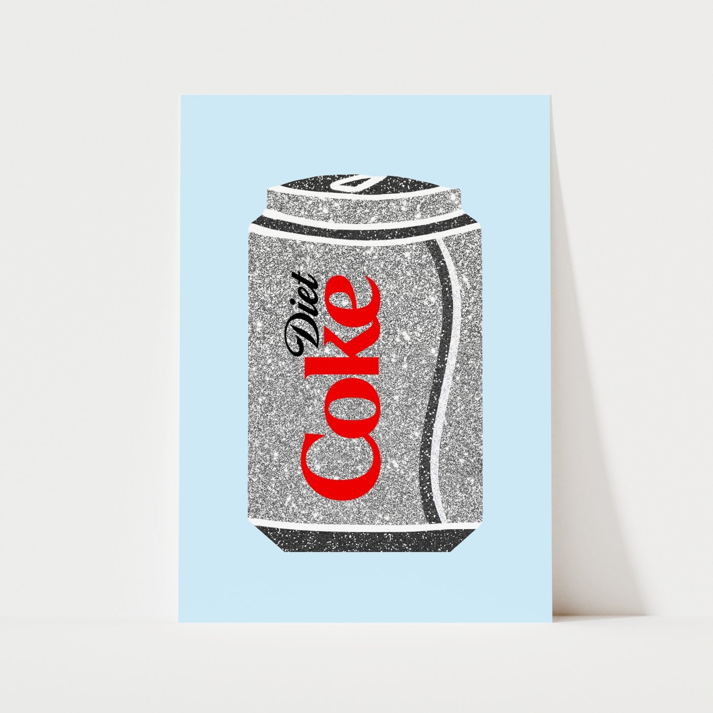 Diet Coke Glitter Print | 4 Colours | Funky