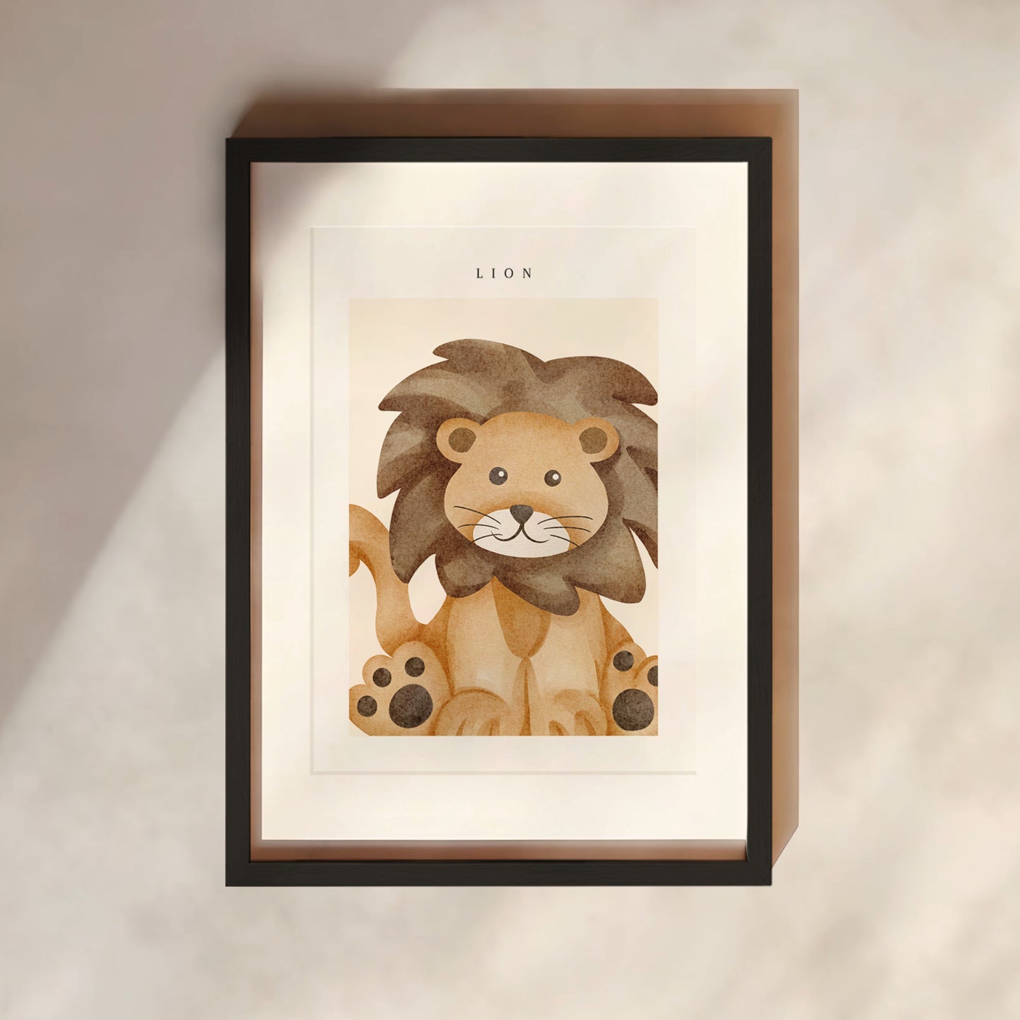 Zoo Animals Print | Set of 3 | Nursery & Kids