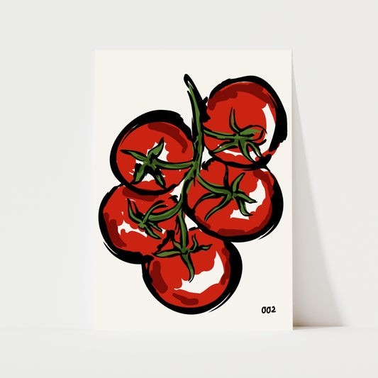 Tomatoes Painting Print | Kitchen