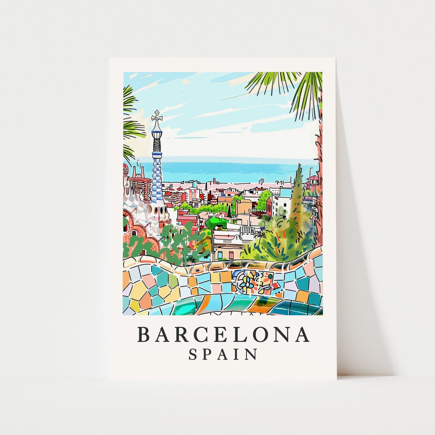 Barcelona Spain Print | Travel