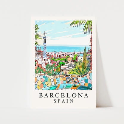 Barcelona Spain Print | Travel