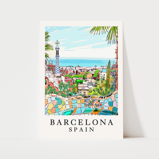 Barcelona Spain Print | Travel